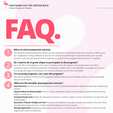 Load image into Gallery viewer, How Mama Got Her Groove Back - Postpartum Program