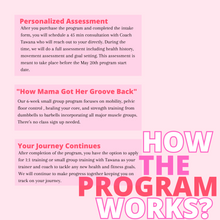 Load image into Gallery viewer, How Mama Got Her Groove Back - Postpartum Program
